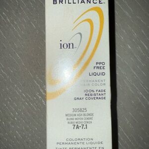 Ion Brilliance liquid in Permanent Hair Color. Gray